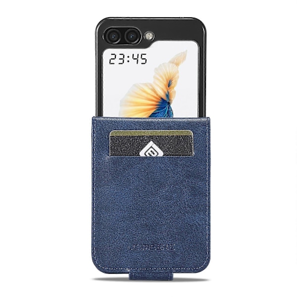 RFID-nahkainen puhelinkotelo Samsung Galaxy Z Flip5:lle Blue