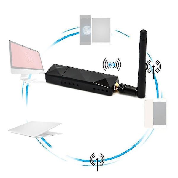 Atheros Ar9271 802.11n 150mbps Trådløs Usb Wifi Adapter Kali kompatibel med Linux Ty