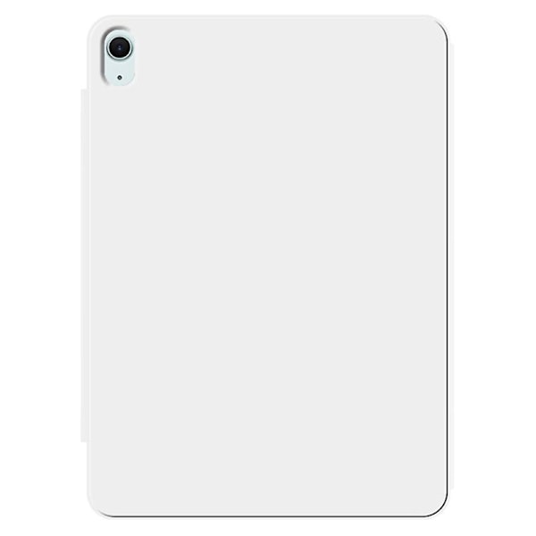 Stativfodral för iPad Air 13 (2024) (M2) - Stötsäkert Magnetiskt PU-Läder Flip-Fodral - Vit Multicolor White