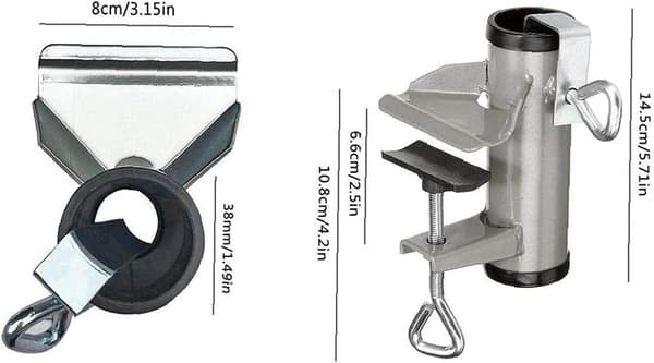 Justerbart paraplyställ Justerbart paraplyställ Justerbar paraplybräda