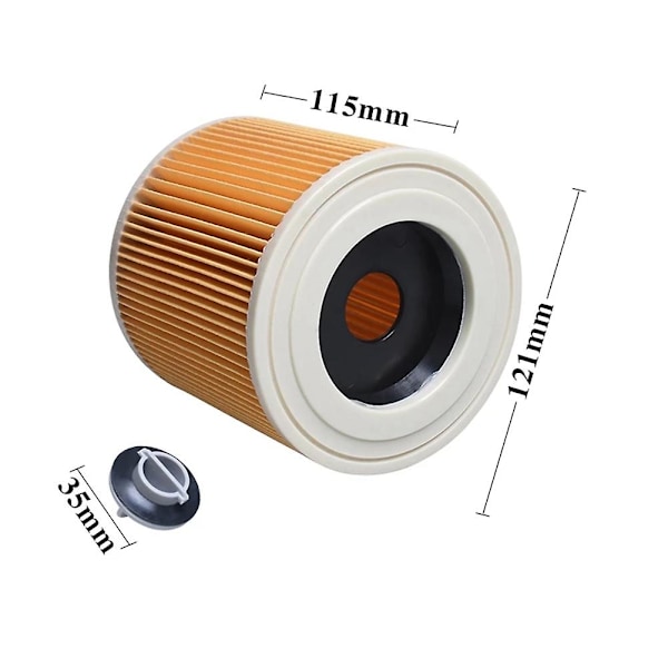Reservedeler for Wd2.250 Wd2250 A2004 A2054 Mv2 robotstøvsuger - HEPA-støvsugerposer