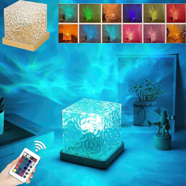 Luminorthe Cube Lampe, Luminorthe Cube, Nordlys Cube Luminorth, Nordlys Lampe Cube, Cube Aura Lampe
