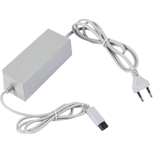 Erstatningsstrømforsyning for Nintendo Wii, 220v, AC-adapter