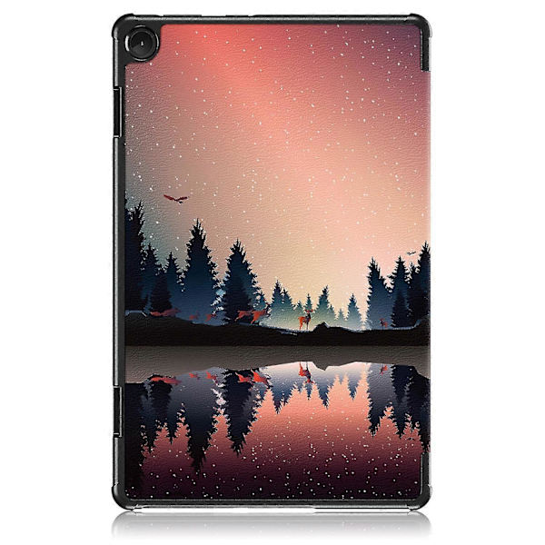 Læder Smart Tablet Etui Til Lenovo Tab M10 10.1 3. Gen Sunset
