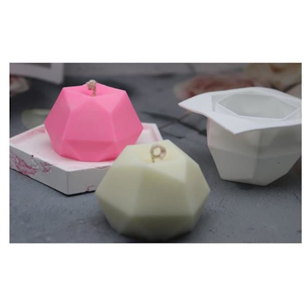Stearinlysformer Stearinlys DIY Silikonform Stearinlysveke