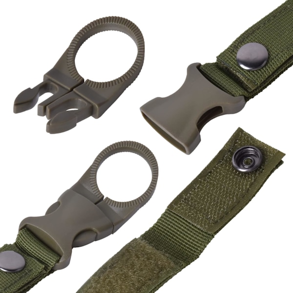 Vattenflaska Hängande Rem 6 PCS Hängande Spänne Bärbar Vattenflaska Spänne Haka Nylon Rem Spänne Remklämma