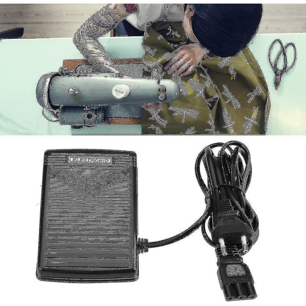 Universal Home Symaskine Starter Pedal Fodpedal Fodkontrol Til Singer Electronic