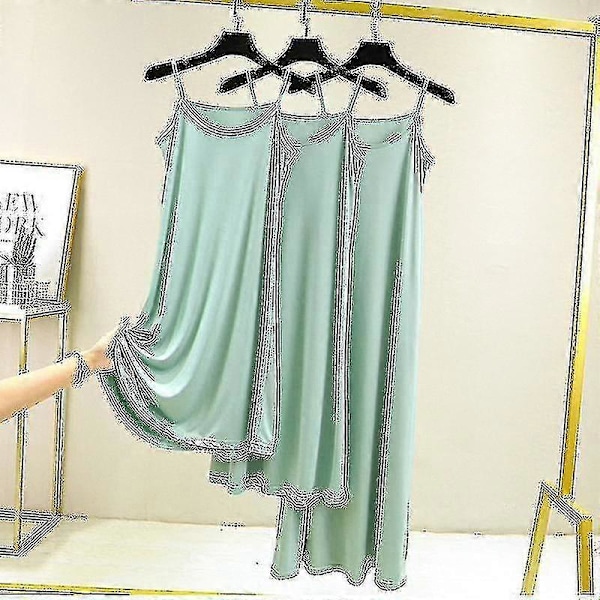 Sømløse Underkjoler Dame Størrelse Ermeløs Ice Silk Underkjole Underskjørt S _h Grey-82cm XL Weight(65-80kg)