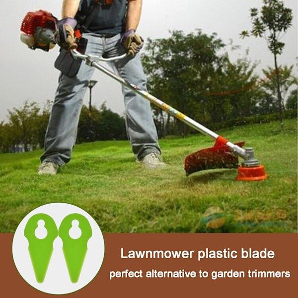 Gräsklipparplastblad för kompatibel med Gtech ST01 ST02 ST04 ST20 grästrimmer (50-pack)