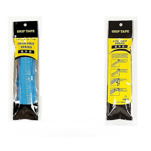 10 st Anti-halk Svettbands Tennisracket Grepptejp Badminton Grepp Padel Övergrepp Sporttejp Övergrepp för Racket Strandtennis white