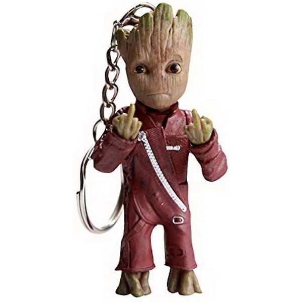 Baby Groot avaimenperä - klassinen elokuvatoimintahahmo - täydellinen lahjaksi - I Am Groot