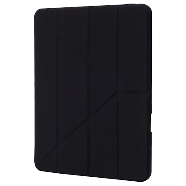 iPad Pro 13 (2024) Fodral Origami Stativ Läder Tabletskydd med Auto Wake / Sleep - Svart Multicolor Black