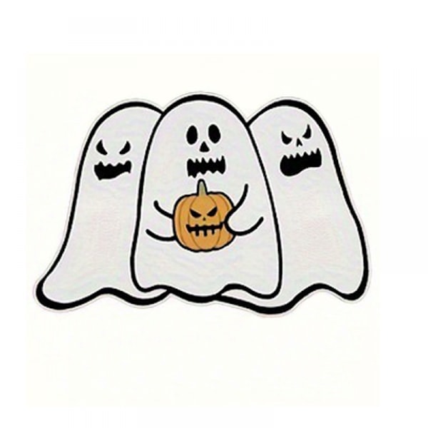 Halloween Halkskyddsmatta (40*60cm), Inomhus/Utomhus Dekorativ Dörrmatta för Halloween Dekoration