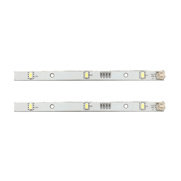 2x Led Strip Light For Rongsheng Hisense Logik Kjøleskap med frysere Mddz-162a 1629348