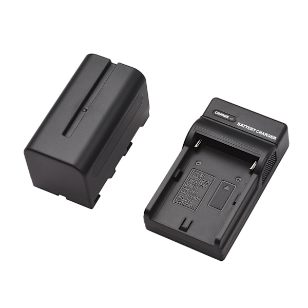 NP-F750/ NP-F770 Kameran Akku ja Laturisetti 1 kpl 7,2 V 5200 mAh Suuri Ladattava Akku USB:llä