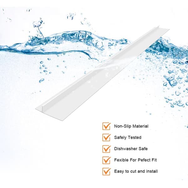 Spislist håller rent mellan spis och skåp 61.5 cm 2-pack Vit