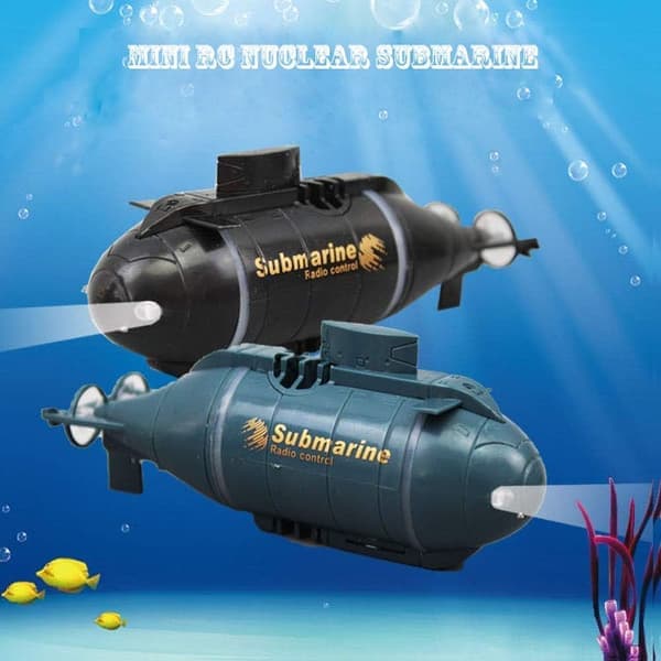 Jubii! 6-kanals mini fjernstyret ubådslegetøj blue