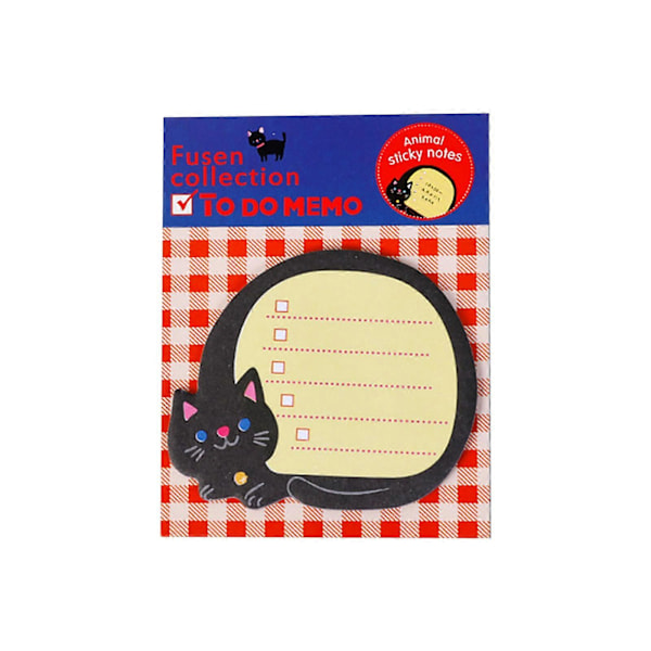 Luovat Tarrat Liimapaperit Eläimet Posted It Pads Piirretty Muistiinpanopaperit Esikoululaisille Cat