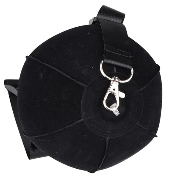 Oppustelig Golf Swing Træningsbold Sort Sort Black