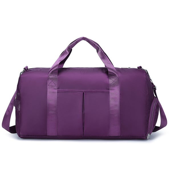 Sport Gym Bag med våt lomme og skofag deep purple