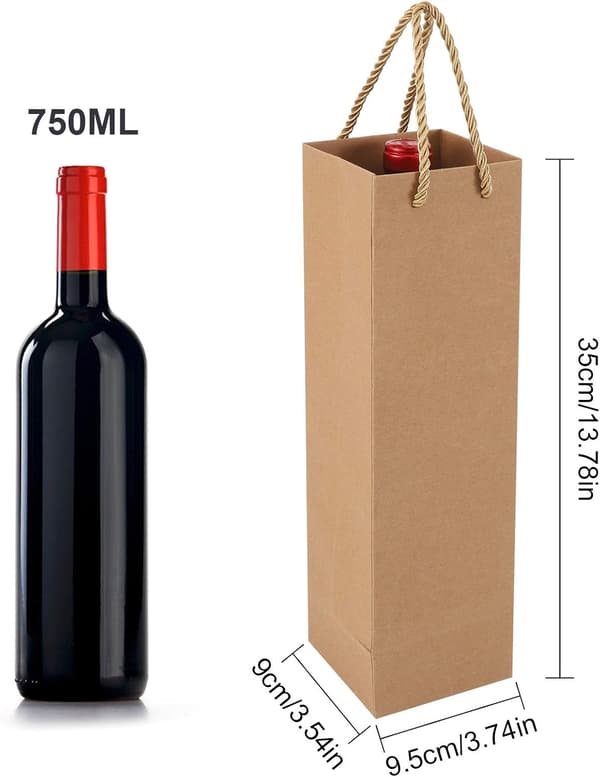 12-pack Vinförpackningar, Återvunna Vinförpackningar för Champagne