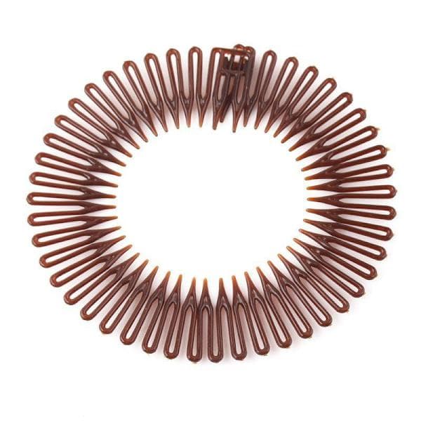 Zig zag plastikdiadem (5 farver at vælge imellem) 1 sort-FA12-