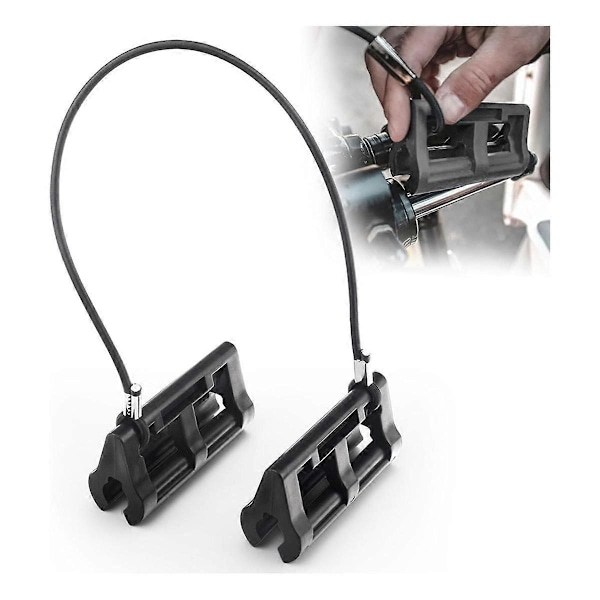 Hydraulisk styrelås til låsning af skibes hydrauliske styring