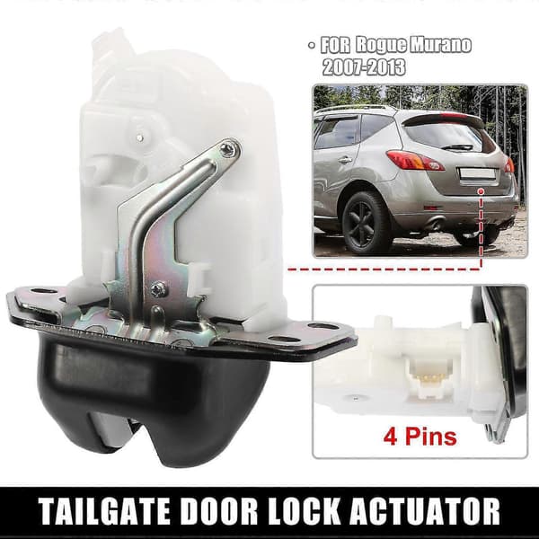 90502-CA00C 90502-EN00A Bagklap Bagagerum Låsaktuator til Nissan Leaf Versa Rogue Mur