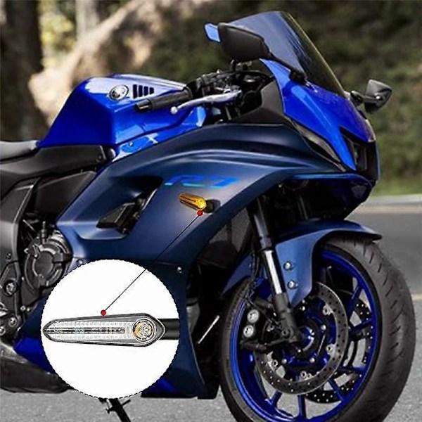 LED-blinkers för Yamaha MT07 Tracer 700 900 XJ6 FZ6 MT09 900 MT10 för YZF R15 R1