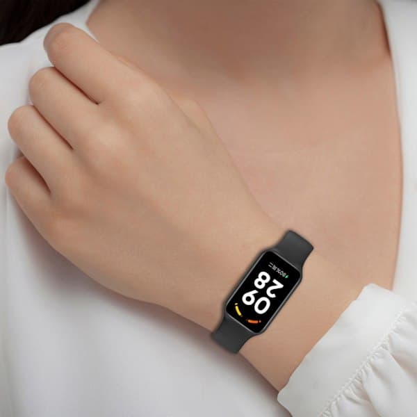 Armbånd til Xiaomi Smart Band 8 Active, Redmi Band 2 Sort Sort