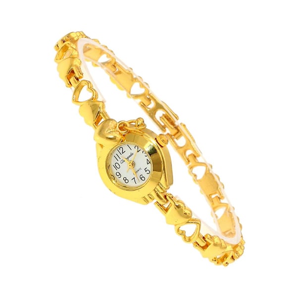 Sødt Dame Armbåndsur Mujer Gyldne Relojes Lille Urskive Quartz Ur Populært Armbåndsur Time Kvinde Damer Elegante Ure Type 4