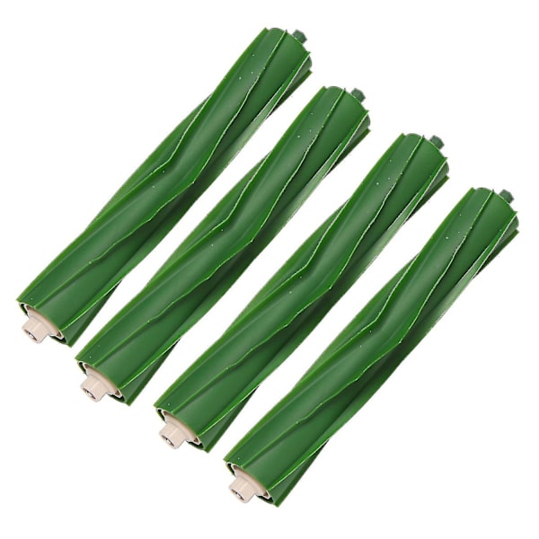 4-pack Multi-ytorubberborstar för I&e-serien I7 I7+i8 I8+/plus E5 E6 E7 Robotdammsugare