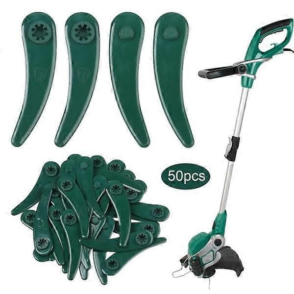 50 plæneklipper plastikknive skæreblade til Bosch plæneklipper