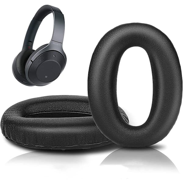 Øreputer til Sony MDR-1000X WH-1000XM2 1 par Svart