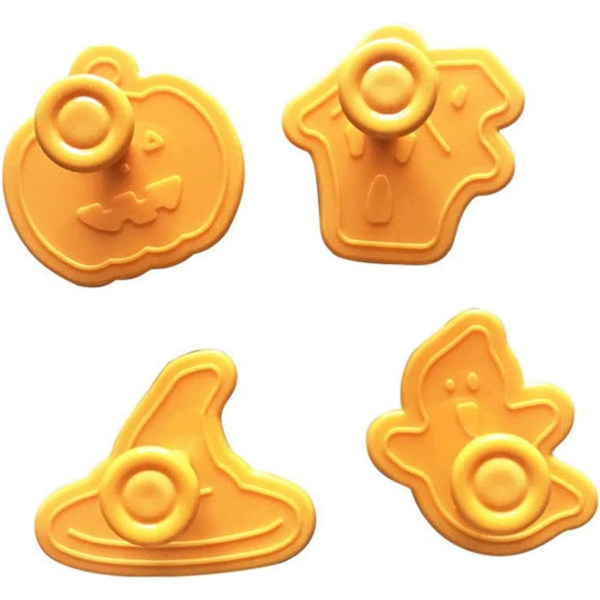 4 Halloween Cookie-udstansere