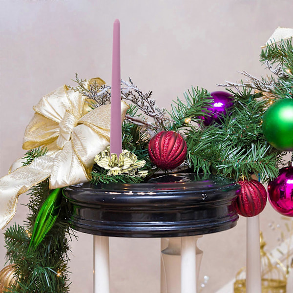 10 stk Julefest Lys Klips Metall Lys Klips Små Metall Lys Klips