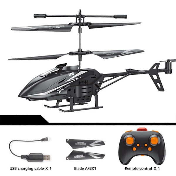 2.4G Fjärrkontroll Stöttålig Helikopter 2.5-kanals Fjärrkontroll Flygplansmodell Flygplans-gräns Barnleksaker 240523