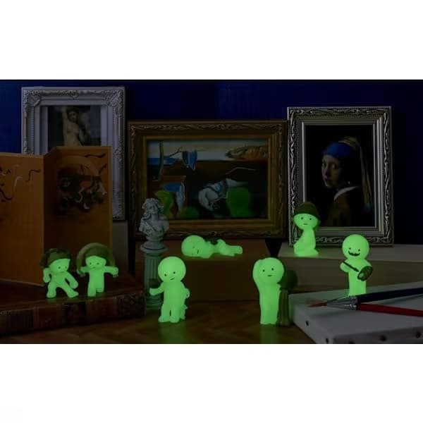 Ægte Smiski Corner Luminous Elf Series Blind Box, tilfældig figur-gave, museumsstil, 1 stk. Museum