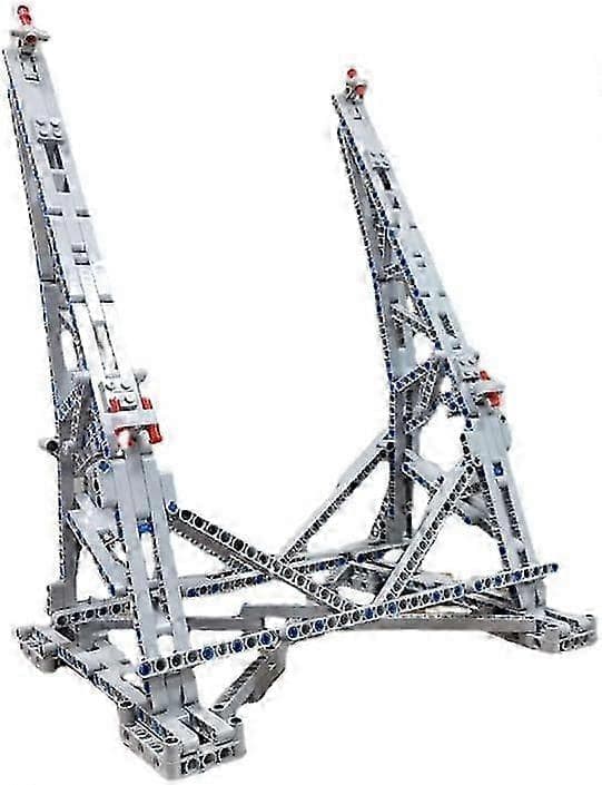 2025 Millenium Falcon Displayställ Vertikal Hållare Set, DIY Displayfäste Byggklossar Kit för 75192