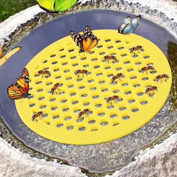 Flytande biö, honungstråg, stabil utomhusvattendispenser, vattenstation, bikakefoder, bivattnare, törstöbricka