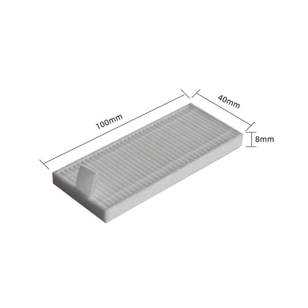 15 stk Hepa-filter for 360 S8 / S8 Plus Robotstøvsuger Reservedeler Tilbehør