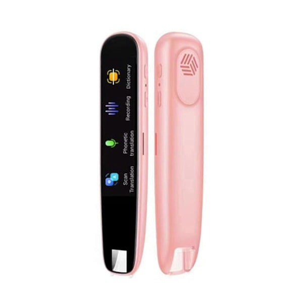 Scan Reader Pen, Smart Scan Översättnings Penna Textläsning Penna 116 Röstspråk Översättningsenhet, 50% Erbjudande Pink
