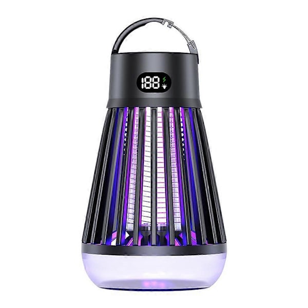 Zappify 2.0 Myggfelle USB Ladbar Bærbar Zapper 2024 Ny Black