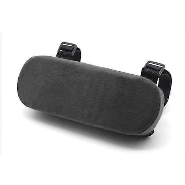 Kontorsstol Armstöd i Memory Foam Bomull PP Kudde Fyllning Armstöd Mjuk black