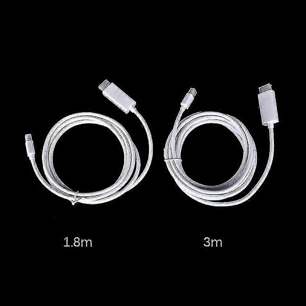 Kätevä Thunderbolt Mini Displayport Dp - HDMI-sovitinkaapeli Mac Macbookille