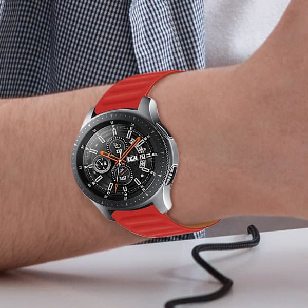 Armbånd til Honor Magic Watch / Watch GS3 Fleksibel Magnetisk Montering Rød