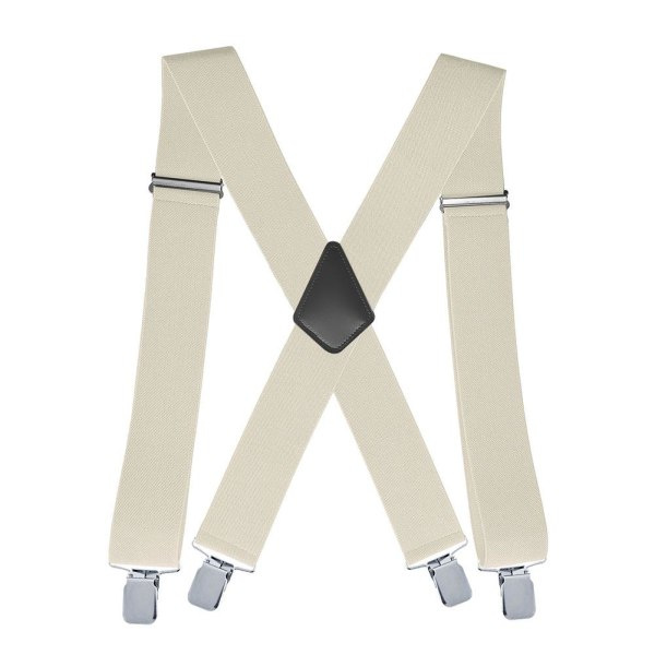 Svarta Justerbara Byxhängare Unisex Elastiska Blå One-Size blue oen-size