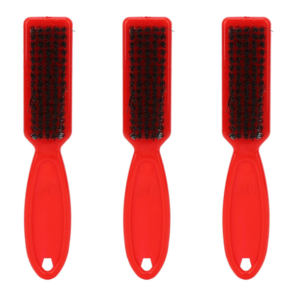 3 pcs beard grooming brush Nylon Bent reinforced handle multifunctional for men