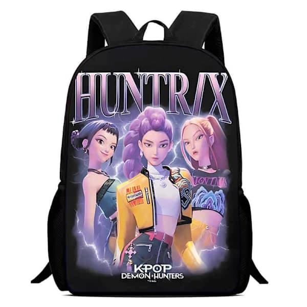 K-Pop Demon Hunter Ryggsekk Skulderveske Matboks Penal Skolesekk-FF- 3PCWKH008 3PCWKH008