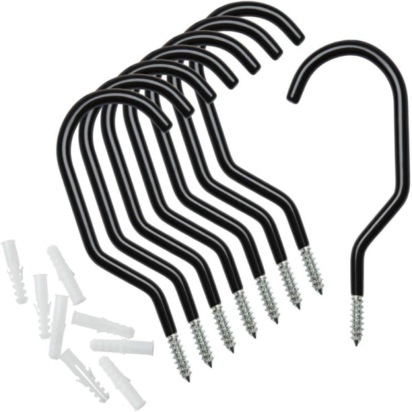 10 stk. Heavy Duty Multipurpose Utility Opbevaring Cykel Krog Plads Max